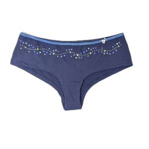 Vintage Flirtitude Low Rise Panty XL New Women Cheeky Underwear Y2K cotton jcp